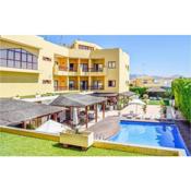 Awesome apartment in Bolnuevo with 1 Bedrooms, WiFi and Outdoor swimming pool