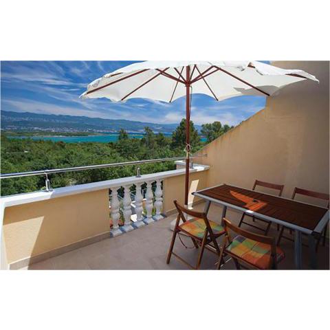 Awesome apartment in Malinska with 1 Bedrooms and WiFi