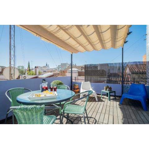 Cozy Attic PRIVATE TERRACE in Madrid ECH5