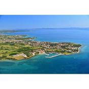 Holiday apartment in Privlaka with sea view, balcony, air conditioning, WiFi 3598-1